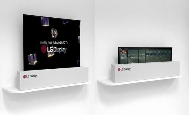 LG представи свиващ се OLED телевизор