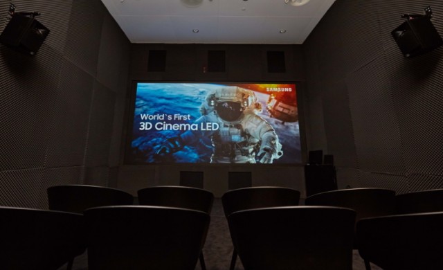 Samsung представи първия си 3D Cinema LED екран