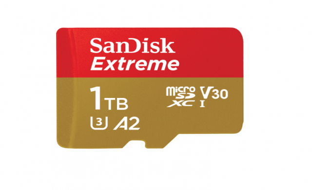 SanDisk представи microSD карта с капацитет 1TB