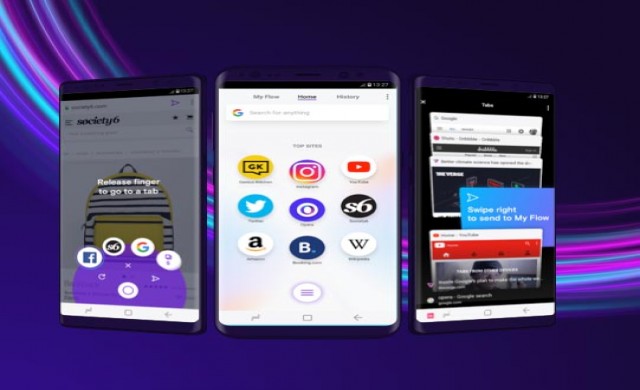 Opera Touch е нов Android браузер за работа с една ръка