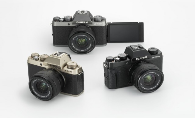 Fujifilm с нов компактен безогледален фотоапарат – X-T100