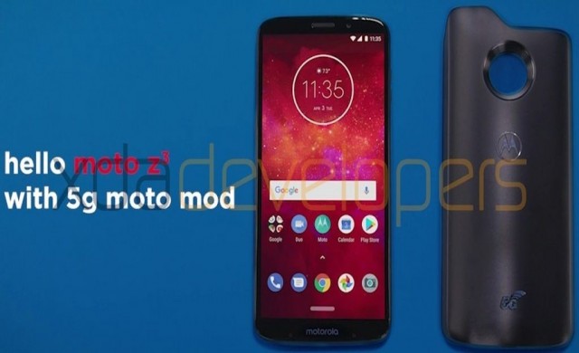 Изтекоха снимки на Moto Z3 Play и 5G модул