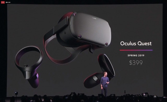Oculus Quest е новият VR шлем на Facebook 