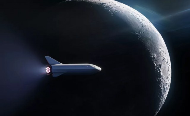 SpaceX ще излъчва пътуването около Луната на живо във VR