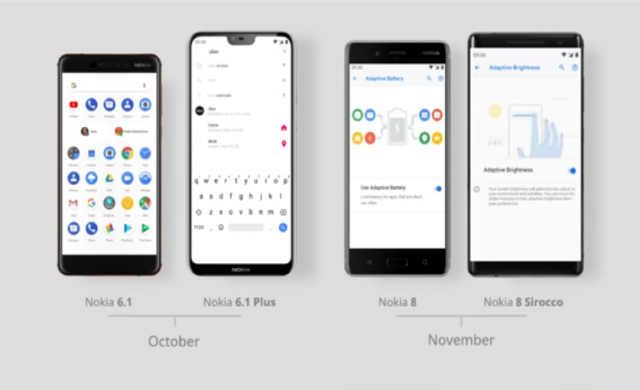 Nokia започва разпространението на Android Pie за редица свои модели