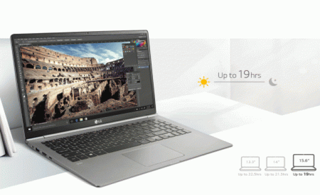 LG подготвя ултратънък ноутбук с дисплей 17,3 инча 