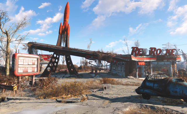 Fallout 4 с 4K резолюция за Xbox One X