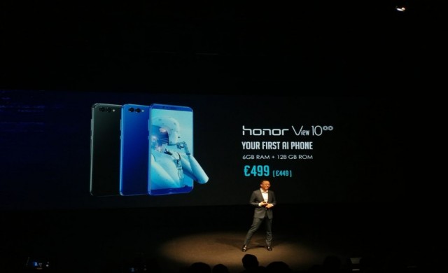 Huawei представи Honor View 10 с камери 16+20 MP в Европа