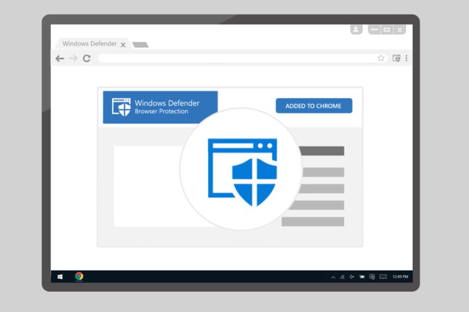 Microsoft с Windows Defender добавка към Chrome