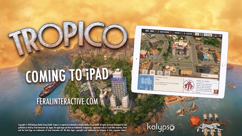 Tropico скоро ще е налична и за iPad