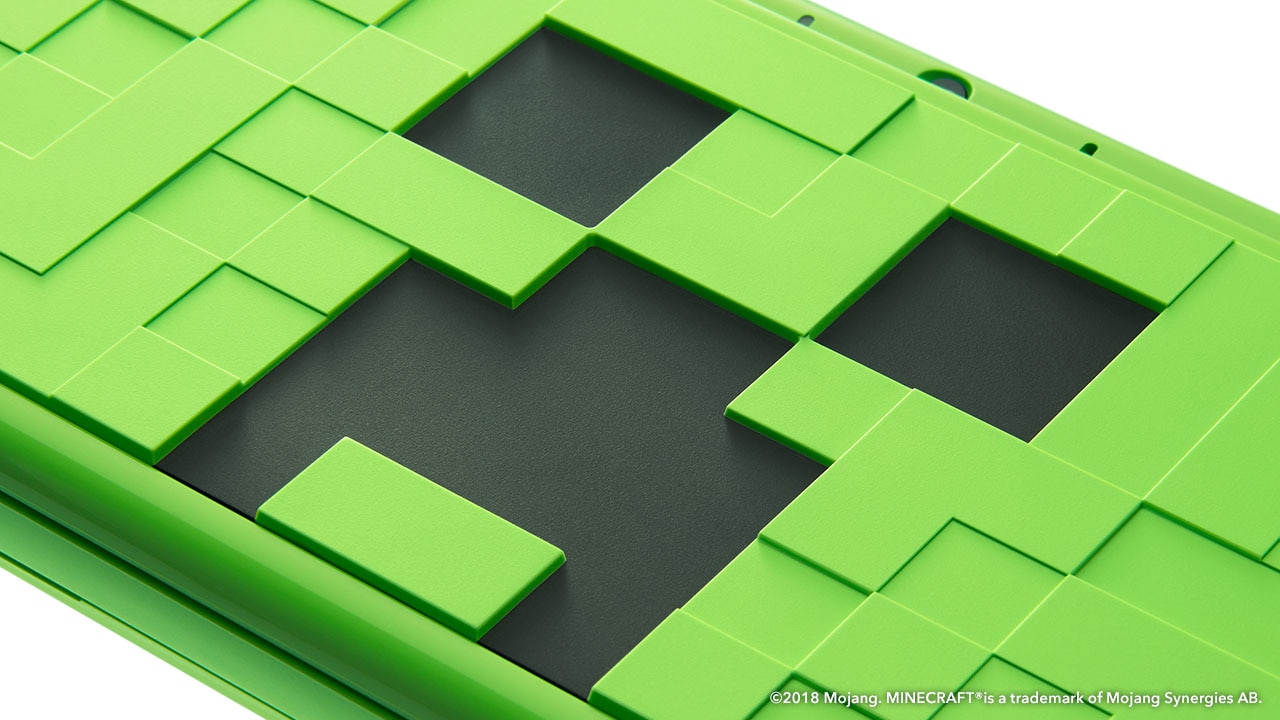 Nintendo със специална Minecraft Creeper версия на 2DS XL