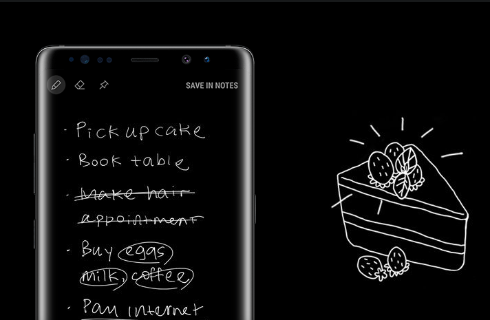 Основното преимущество на стилуса S Pen в Galaxy Note 9 