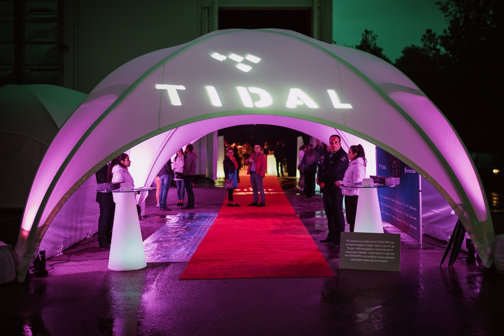 VIVACOM и TIDAL поставиха официално начало на партньорството си със зашеметяващо парти