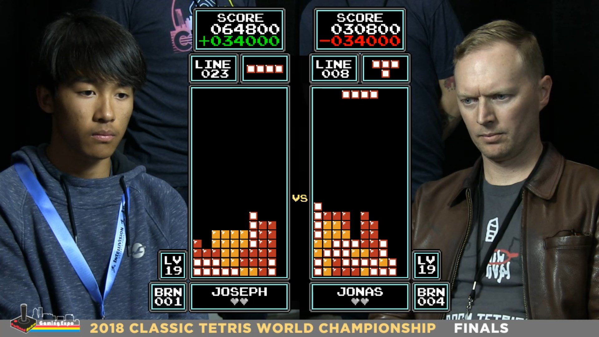 Как изглежда финал на шампионат по Tetris
